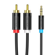 벤션 순동 3.5mm 스테레오 2 RCA 오디오 케이블 1.5m