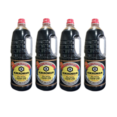 기꼬만 양조간장, 1.8L, 4개
