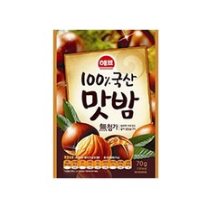 사조대림 맛밤 단밤 국산맛밤, 옵션1. 사조 맛밤 70g