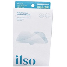 일소 네추럴 마일드 클리어 노우즈 팩 20장 올리브영 코팩, 20개 