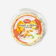 [치즈몰] 엘프 멜론&망고 과일치즈, 10개, 125g
