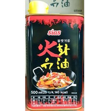 만능 불맛향미유 불향기름 불맛고추기름 500g 업소용, 1개