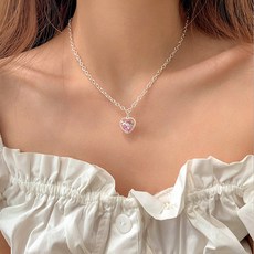 수앤진골드브릭체인목걸이