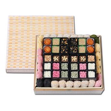 양양 오색한과 선물세트 바구니(대)/(4단), 1개, 1.5kg