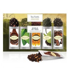 Tea Forte 티포르테 버라이어티팩 World Of Teas 15팩, 0g, 1개