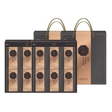 CJ [2024설선물세트]구증구포흑삼대보골드(일체형) 40mlx30포x2개 부모님 회사 직장동료 단체 거래처 선물, 4개