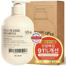 바이아우어 맥주효모 블랙 비어 이스트 샴푸 1.017L 2개 상품 이미지