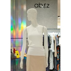 [ab.f.z]화이트 V넥 포켓 니트 나시(aau3gw27h)