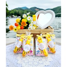 아텍스 아동용 핑크퐁 아기상어 밴드 오리비눗방울 구디백 어린이집 답례품 생일선물 4개 1세트, 2 .생일 축하해 1