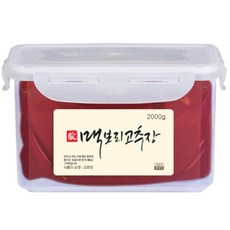 [전통식품] 한국맥꾸룸 국산 전통 맥보리고추장2kg 시골 재래식 국내산, 2kg, 1개