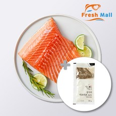 프레쉬몰 노르웨이 슈페리어등급 생연어 500g+타르타르 소스 80g, 필렛 500g + 타르타르 소스 세트