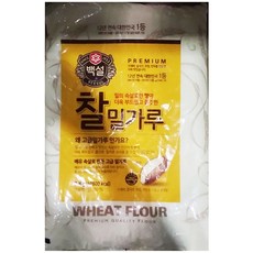 백설 밀가루 업소용식자재 찰 (3KgX6포), zapazum 1