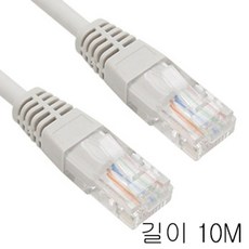 (착한+가격)_인터넷 케이블 CAT.5E UTP 랜케이블 그레이 10M _(AN4116+99085), 착한가격 1