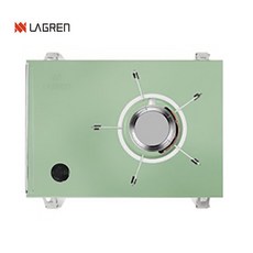 라그렌 플레이트 버너 휴대용 가스버너 캠핑용 원버너, 올리브 카키