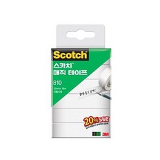 3M 매직테이프 리필 12mm 810R-6 18m