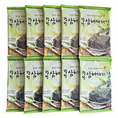 [삼해맛김] 광천김 5종 정말 맛있는 김, 3) 파래전장