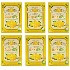 홀베리 유기농 1일 1레몬즙, 350g, 6개