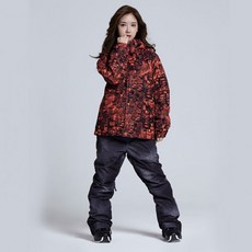 스키복 보드복 바지 팬츠 LAY-P703-DENIM BLACK-W