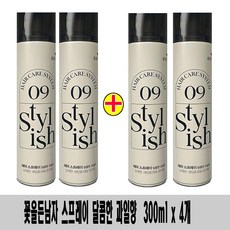 (300ml x 4개)-꽃을든남자 헤어케어 스프레이/달콤한 과일향/신제품, 4개, 300ml