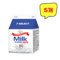 밀크 클랙식 쌀우유, 5개, 300ml