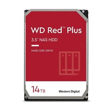 Western Digital 14TB WD 레드 플러스 NAS 내장 하드 드라이브 5400 - 14tb