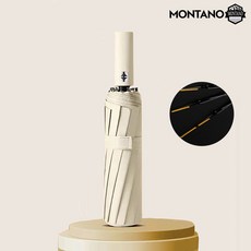 이중살대 빅사이즈 튼튼우산 몬타노 프리미엄 3단 자동 우산 양산 원터치 24k / 장마 태풍을 견디는 우산