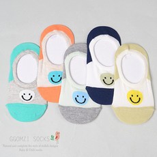 [꼼지] CA땡글이 덧신(5족)세트 유아 아동 양말