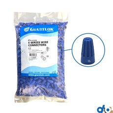 다올ETS 와이어커넥터 스크류커넥터 E2 P2 청색 0.5SQ~1.0SQ 자이안트록 (1000개입), 1세트