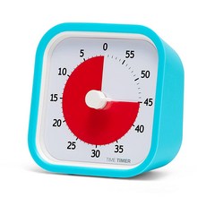 [해외정품] Time Timer 소프트 탈착식 실리콘 커버 라임 그린 TIME TIMER, Sky Blue