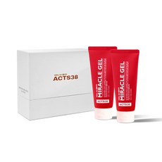 [액츠38 ACTS38] 바르는 보스웰리아 미라클겔 빨간크림 100ml + 100ml 2개들이 선물 세트 상품 이미지