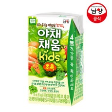 야채채움 kids 초록 115ml 24팩