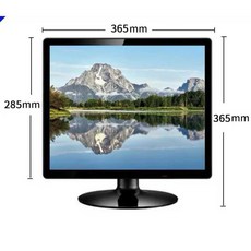 CCTV 15인치 모니터 티비 관리실 경비실 미니 스크린, 1개, 15 VGA+HDMI 3년 교체