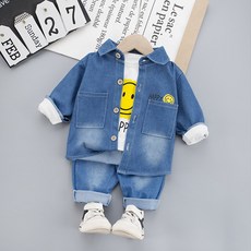 스마일데님셔츠3PCS