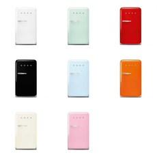 SMEG 냉장고 FAB10 모음 8가지 색상, 크림