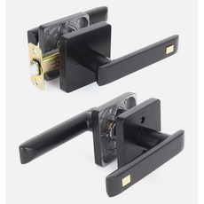 사각방문손잡이