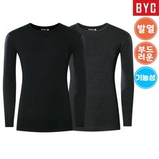 BYC 보디히트 히트텍 기능성 남자 내복 긴팔 상의 2233