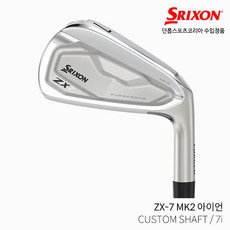 스릭슨 ZX7 MK2 마크2 스틸 아이언 7i 남성 커스텀오더, DYNAMIC GOLD 105 S200