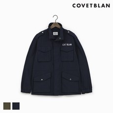 코벳블랑 COVETBLAN 공용 루즈핏 밀리터리 자켓(V180MJK105U)
