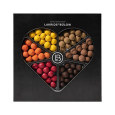 라크리스 LAKRIDS BY BULOW 러브 셀렉션 박스 고급 초콜릿 450 g 감초, 450g, 1개
