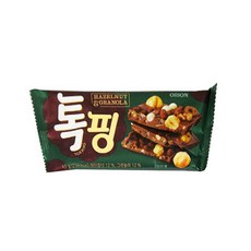 오리온 톡핑 초콜릿 헤이즐넛 & 그래놀라, 43g, 10개 - 토핑