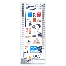 미야모토 주식회사 테누구이 kenema 주염수 누구이 목욕탕 약 35 cm×90 cm 50209, 1개