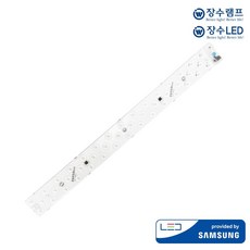 장수램프 LED 리폼모듈 30W 국산 삼성칩 안정기일체형 기판 전등교체, 주광색(하얀빛), 1개