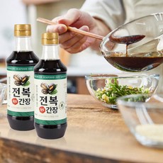 웰크리 완도 전복간장 500ml 2p 선물세트, 1세트