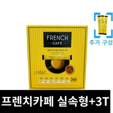 해피박스 프렌치카페 커피믹스 실속형 340개입 추가 3개입, 11g, 343개입, 1개