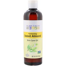 Aura Cacia 아우라카시아 너처링 스위트 아몬드 Nurturing Sweet Almond 16oz(473ml), 1개