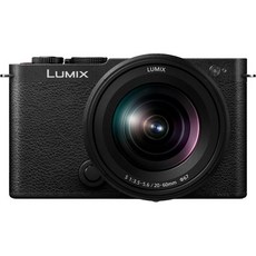 파나소닉 LUMIX S9 미러리스 카메라 24.2위상 하이브리드 AF가 포함된 MP 풀 프레임 새로운 액티브 I.S. 기술 DCS9BODYK 블랙