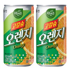 웅진 고칼슘 오렌지 180ml x 90캔 과즙음료/캔음료, 웅진 고칼슘 오렌지 180ml x 90캔 과즙음료/캔음, 90개
