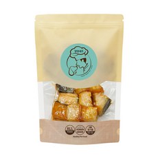 댕댕셰프 고소한 강아지 연어구이 대용량 / 입점기념 특별전, 연어 오븐구이, 5개, 70g