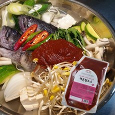 동태탕 해물탕 매운탕소스 고추명가 2kg 양념장 해물 꽃게탕, 2개