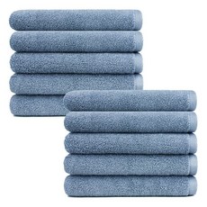 송월타월 라이트무지40 30수 130g, 블루, 10개 블루, 10개